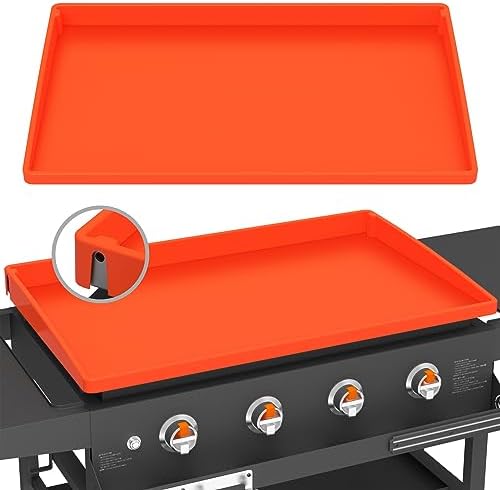 Silicone Griddle Mat Cover for Blackstone - 36 Inch True All-Encompassing Coverage Heavy Duty Food Grade Grill Buddy Mat, All Season Cooking Surface Protective Cover