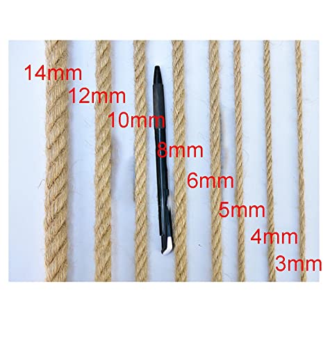 Cuerda de yute para macramé resistente y proyectos de bricolaje en madera 3