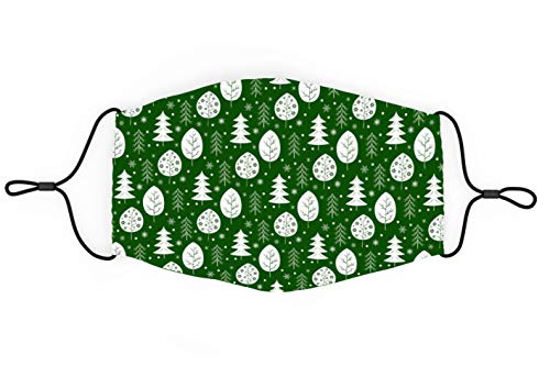 Funda para filtro Navidad, Bandana facial, Accesorio para Navidad, Christmas Tree Mask,...