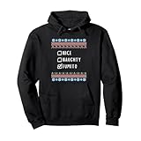 素敵、いたずら、 Fumito クリスマス・アグリー・セーター パーカー