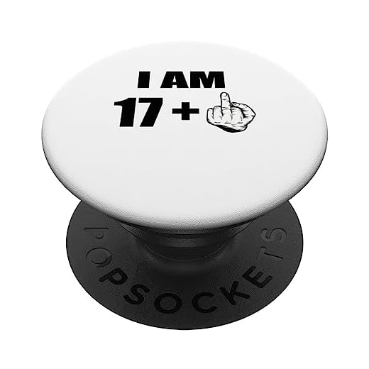18 cumpleaños 18 cumpleaños hombre 18 años 18 año de vida PopSockets PopGrip Intercambiable