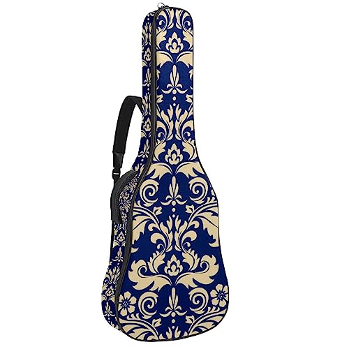 Housse pour guitare acoustique – Bleu denim Motif guitare Grand étui pour guitare Compatible avec la plupart des tailles de guitare, Multicolore 5., 42.9×16.9×4.7 in, Motif imprimé tendance - Les Beatles, Paul McCartney, John Lennon, RIngo Starr, George Harrison Housse pour guitare acoustique – Bleu denim Motif guitare Grand étui pour guitare Compatible avec la plupart des tailles de guitare, Multicolore 5., 42.9x16.9x4.7 in, Motif imprimé tendance