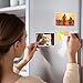 Kurtzy Small Magnetic Picture Frames (20 Pack) - Mini Photo Frames for Personalised Fridge Magnets - For Photos 7 x 4.5cm/2.75 x 1.77 Inches - Photo Magnets for Fridge/Magnetic Frame Blank Inserts