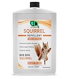DD Teck Repellente per scoiattoli, oli essenziali 100% naturali, previene la masticazione di mobili e cablaggi, blocca il nidificazione, protegge il giardino e i loft, sicuro per animali domestici