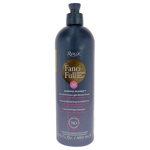 ROUX Fanci-Full Rinse - Color temporal para el cabello, rubio tupido, 15 onzas (modelo ROU5056)