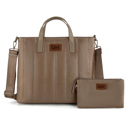Opiniones y reviews de Bolsas Lee los 5 más buscados. 42 Montana West x Lee - Bolsa ligera con embrague, bolsas infladas para mujer, bolsas cruzadas y bolsa de hombro para la noche, Lee-caqui, M
