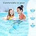 Baypify Painless Nose Plugs for Swimming,Nose Plugs for Swimming for Kids (Age 6+) and Adults, Ensure Comfort and Safety in The Water (Blue, Large)