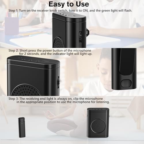 Amplificador de voz sem fio com microfone de lapela sem fio, alto-falante Bluetooth, sistema PA, sup
