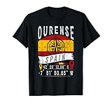 ourense basketball live Celebra Ourense, España con este diseño de España con las coordenadas GPS de Ourense y la bandera de España. ¡Muestra tu origen, lugar de nacimiento o próximo destino de vacaciones!