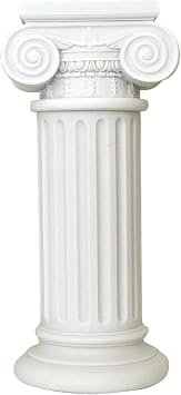 Greek Ionic Order Column Pillar Pedestal Statue Handmade Sculpture Deco 30.12 in