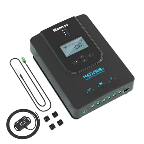 Renogy Rover MPPT Solar Charge Controller with Bluetooth 40A 12V/24V