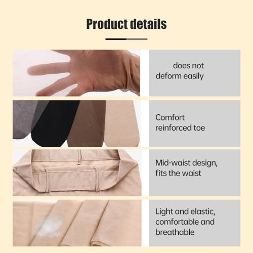 Universal Stretch Anti-Scratch Stockings, Women's Sheer Tights Flexible Indestructible Magic Stockings Pantyhose4