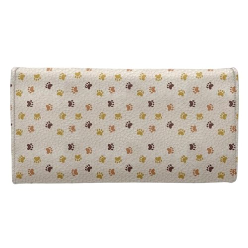 Image of AFPANQZ Funny Corgi Print Womens Wallet with RFID Slim Wallets for Women, Thin Ladies Credit Card Holder Purse, Cute Leather Bifold Clutch