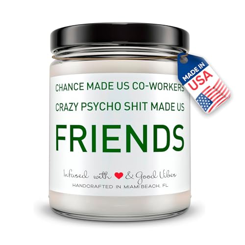 Hand-Poured USA Friendship Candles