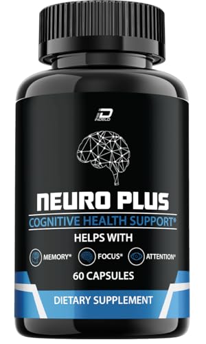 Neuro Plus Brain Supplement, NeuroPlus for Memory Formula, Nero Plus PQQ to Reduce The Negative Effects of Brain Fog, Neuro+ Cognitive Function, Nuero Plus Reviews (1 Pack - 60 Capsules)