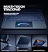 Dexnor for iPad 9th Generation Case with Keyboard Floating Cantilever Magnetic Stand Multi-Touch Trackpad Backlit Pencil Holder Magic Style Keyboard Case for iPad 9th/8th/7th Generation 10.2