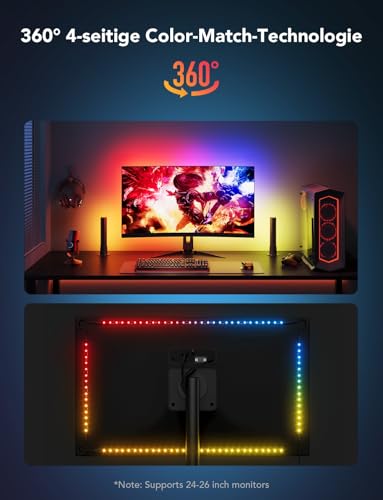 Sistema de iluminación Govee PC Monitor Pro Kit para pantallas gaming de 27 a 34 pulgadas 2