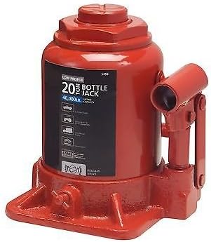 Low Profile Hydraulic Bottle Jack 20 TON Automotive Shop Axle Jack Hoist Lift