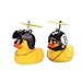 YGMXZL 2PCS Paperella di Gomma,giocattolo Anatra gialla Decorazioni per cruscotto,Paperella di Gomma Accessori con elica,Il miglior Regalo per Bambini e Adulti (Stile 2)