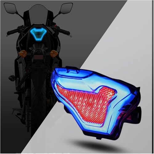 Luz trasera para Yamaha LC150 Sniper150 con freno e intermitentes