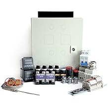 Powder Coating Oven Controller Kit, 240V 50A 12000W KIT-PCO304 DIY Kit Only