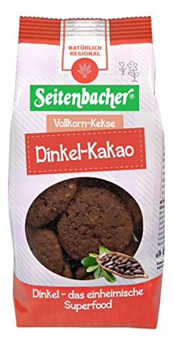 Seitenbacher Vollkorn Kekse Dinkel Kakao, 4er Pack (4 x 200 g)