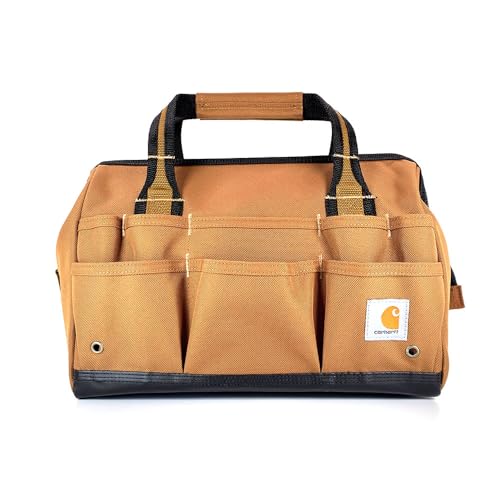 Carhartt Gear B0000351 14-Inch 25 Pocket Heavyweight Tool Bag One Size Fits All Carhartt Brown