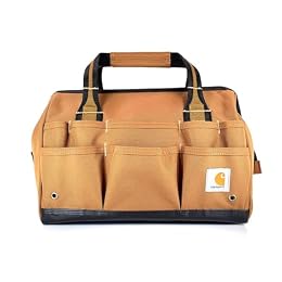 Carhartt Gear B0000351 14-Inch 25 Pocket Heavyweight Tool Bag One Size Fits All Carhartt Brown