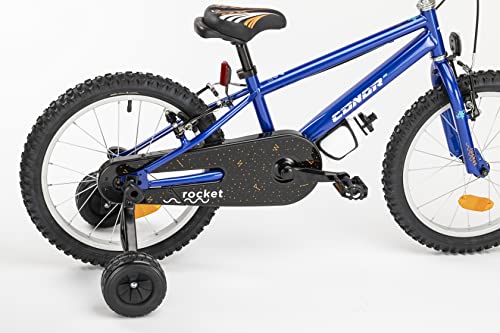 Conor Rocket 18" azul: la bicicleta ligera que evita caídas y ayuda a aprender 5