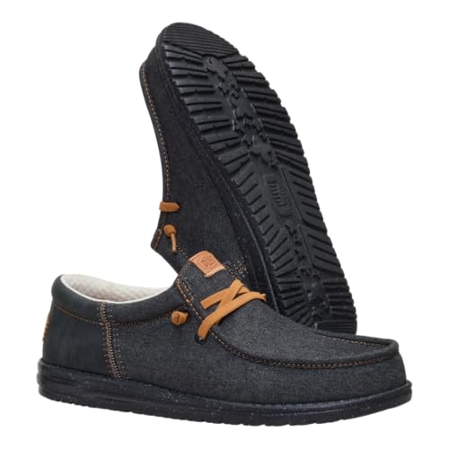 Image of HEYDUDE Wally Funk Denim Black Size 10