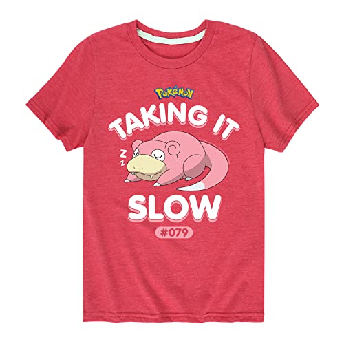 HYBRID APPAREL - Pokémon - Slowpoke Taking It Slow - Youth Short Sleeve Graphic T-Shirt