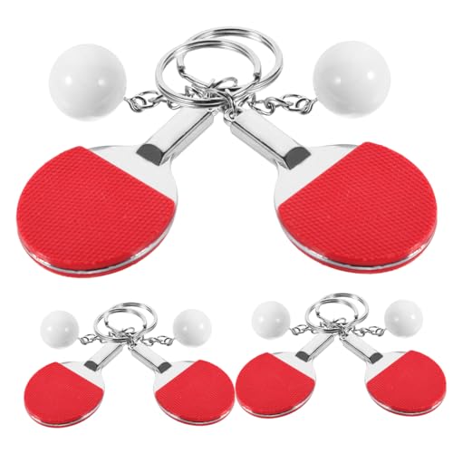 Gogogmee Bag Keychain Key Chain Sports Keyring for Boys Lightweight and Sturdy Pong Keychain