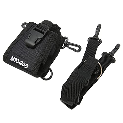 Étui De Transport Pour Talkie-walkie – En EVA Et Nylon – Dimensions 21x17x6 Cm – Poches Zippées Et Filet Intérieur – Pour Ranger Radio, Batteries, Accessoires
