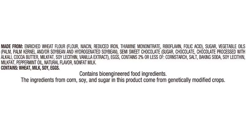 Pepperidge Farm Milano Mint Chocolate Cookies - 20 Pack