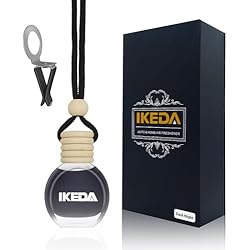 Ikeda Car Air Freshener: Hanging Car Smell Air Freshener | 10ml Hanging Car Perfume | Long Lasting Fragrance | Strong Scents Diffuser for Auto Home (Dark Night)