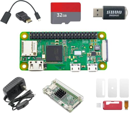 Raspberry Pi Zero WH 8 in 1 Complete Starter Kit