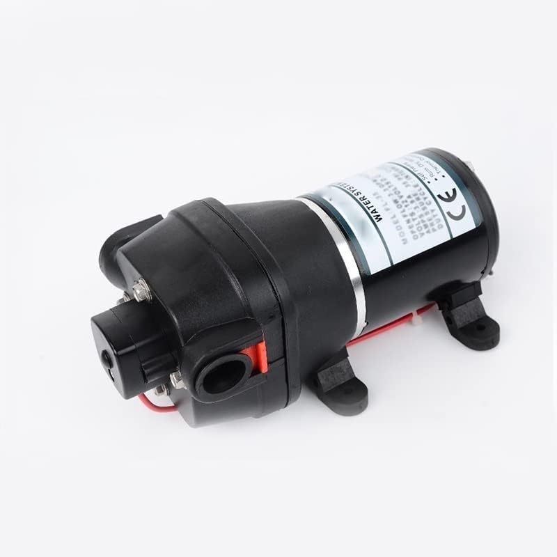 12V/24V 60W 17/1.2 10m 電動ダイヤフラムポンプ 低圧 トランスファーポンプ (Size : 【金具】 