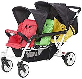 FAMILIDOO Lightweight Stroller - 3 Seater