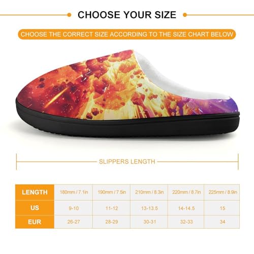 A Big Explosion Nebula Cute Cotton Slippers Anti-slip House Shoe Slipper Indoor Outdoor2
