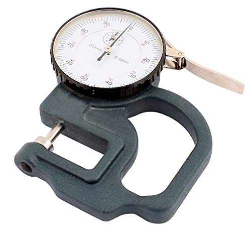 Calibrador de espesor con dial 0-10x30 mm Aexit miniatura 2