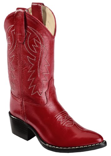 Old West Girl's J Toe Western Boot