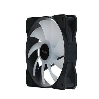 Dark 12cm 3 Pin Adreslenebilir RGB, 1200RPM, 39.19 CFM, Sessiz Kasa Fanı (DKCCF126ARGB)