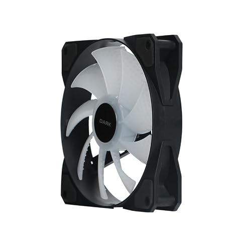 Dark 12cm 3 Pin Adreslenebilir RGB, 1200RPM, 39.19 CFM, Sessiz Kasa Fanı (DKCCF126ARGB)