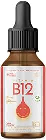 Liquid Vitamina B12 For Kids (30ml), Morango, True Source