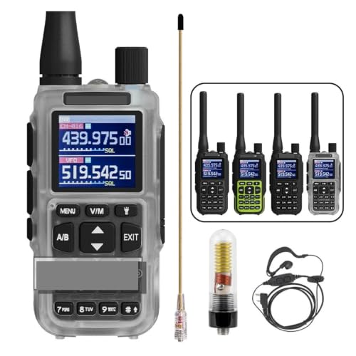 Walkie talkie compatible con Baofeng comunicación sin interferencias y antena compacta 3