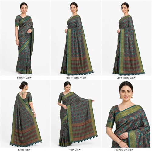 RADHIKA FASHION MART traditional silk saree – image 3