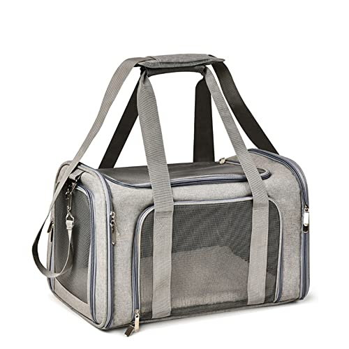 Bolsa De Transporte Pet Para Cães E Gatos Avião Bem Ventilada Confortável Resistente