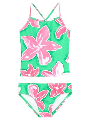 Image of Kanu Surf Girls' Melanie Beach Sport 2-Piece UPF 50+ Banded Tankini