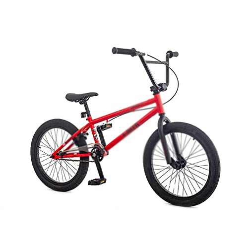 FOELANNE Bicicleta de ciudad, Bicicleta de carreras de calle de 20 pulgadas, Bicicleta de montaña, Cascada, Rojo y Azul (Red)