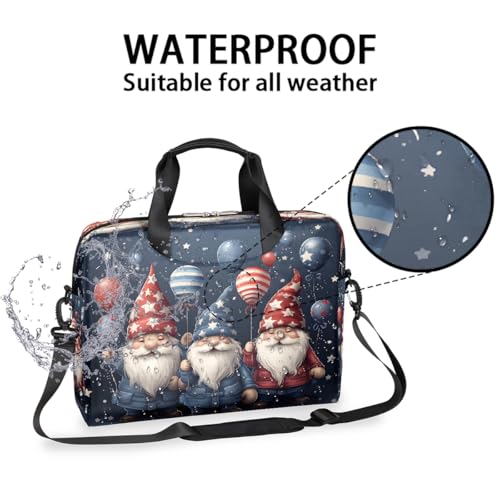 Maletín para laptop unisex 15.7x11.8x3 in resistente al agua miniatura 3